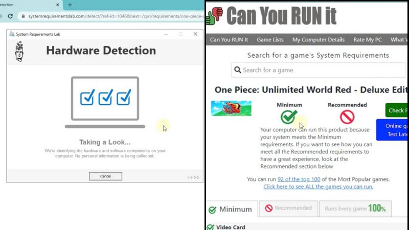 Kalibrasi dengan Spesifikasi PC Otomatis