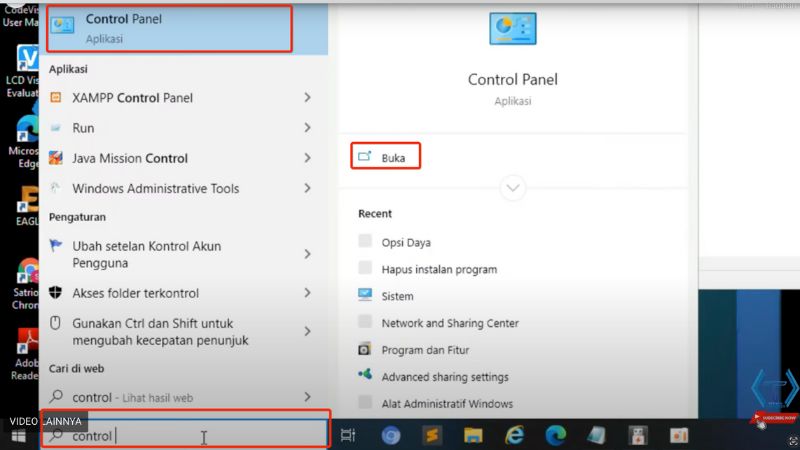 cara setting power plan Windows - Panduan Control panel